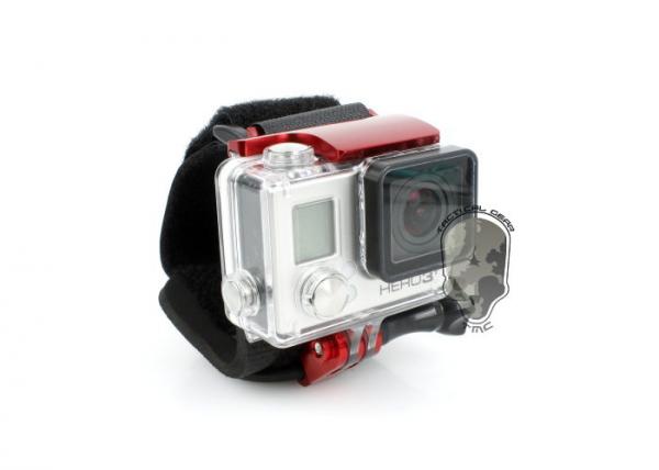 G TMC Wrist Mount Clip Belt for Gopro3+ ( Red)